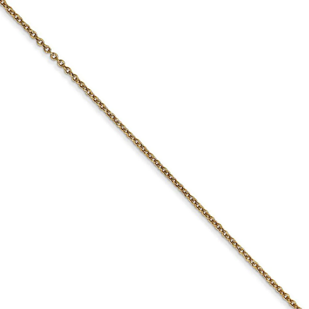 14k Yellow Gold Textured Boy In Overalls Necklace