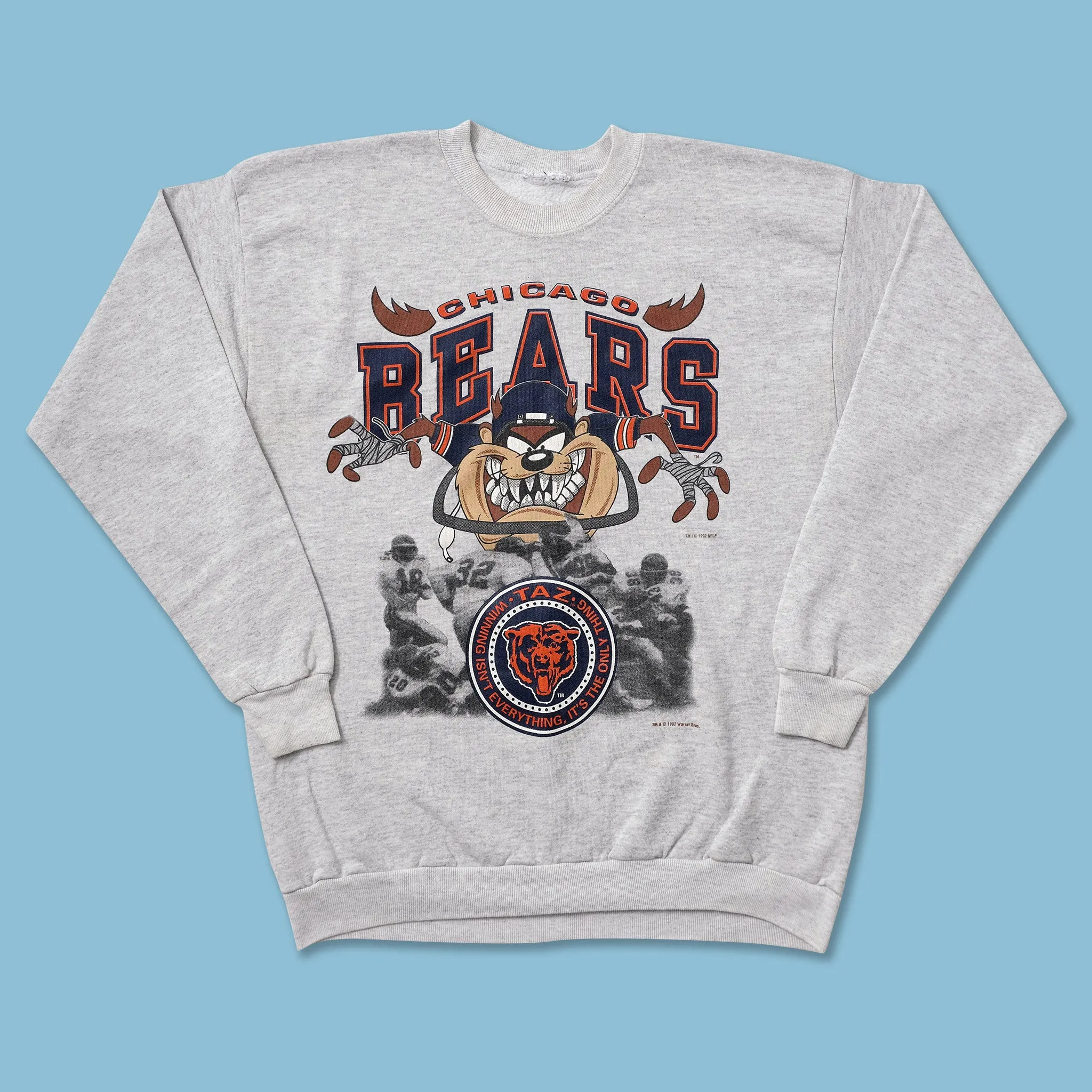 1992 Taz Chicago Bears Sweater Medium