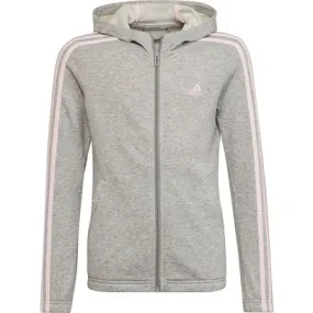 adidas 3 Stripes Full Zip Hoody Meisjes