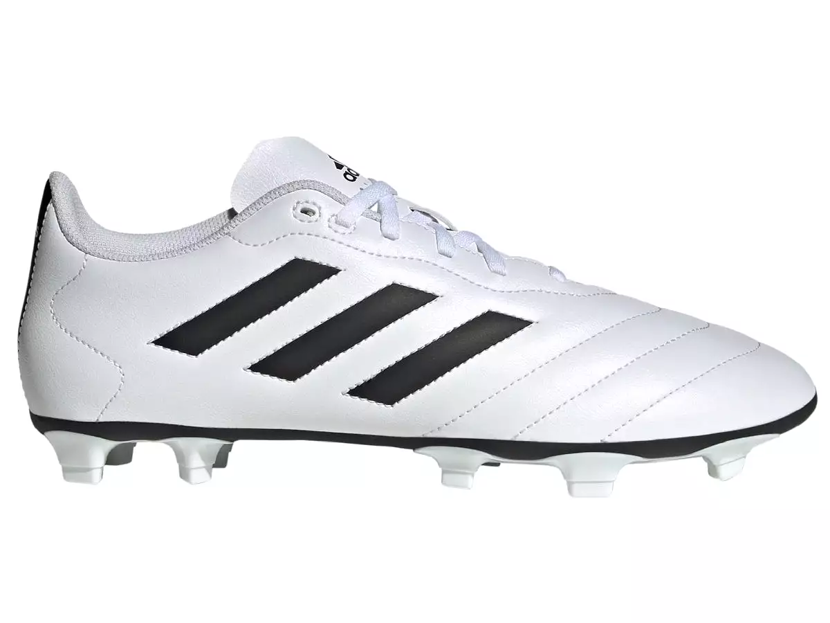 ADIDAS MEN'S GOLETTO VIII WHITE FOOTBALL BOOTS