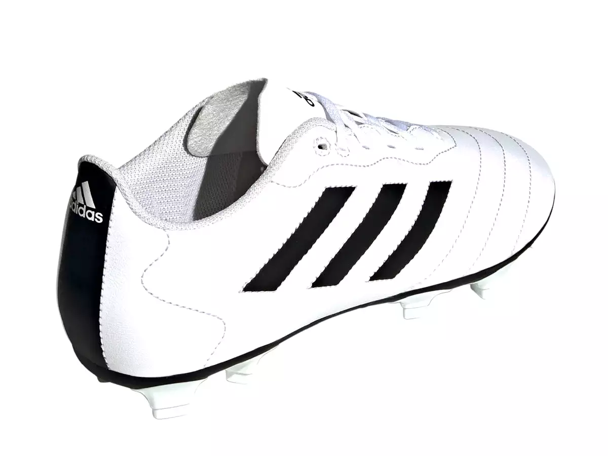 ADIDAS MEN'S GOLETTO VIII WHITE FOOTBALL BOOTS