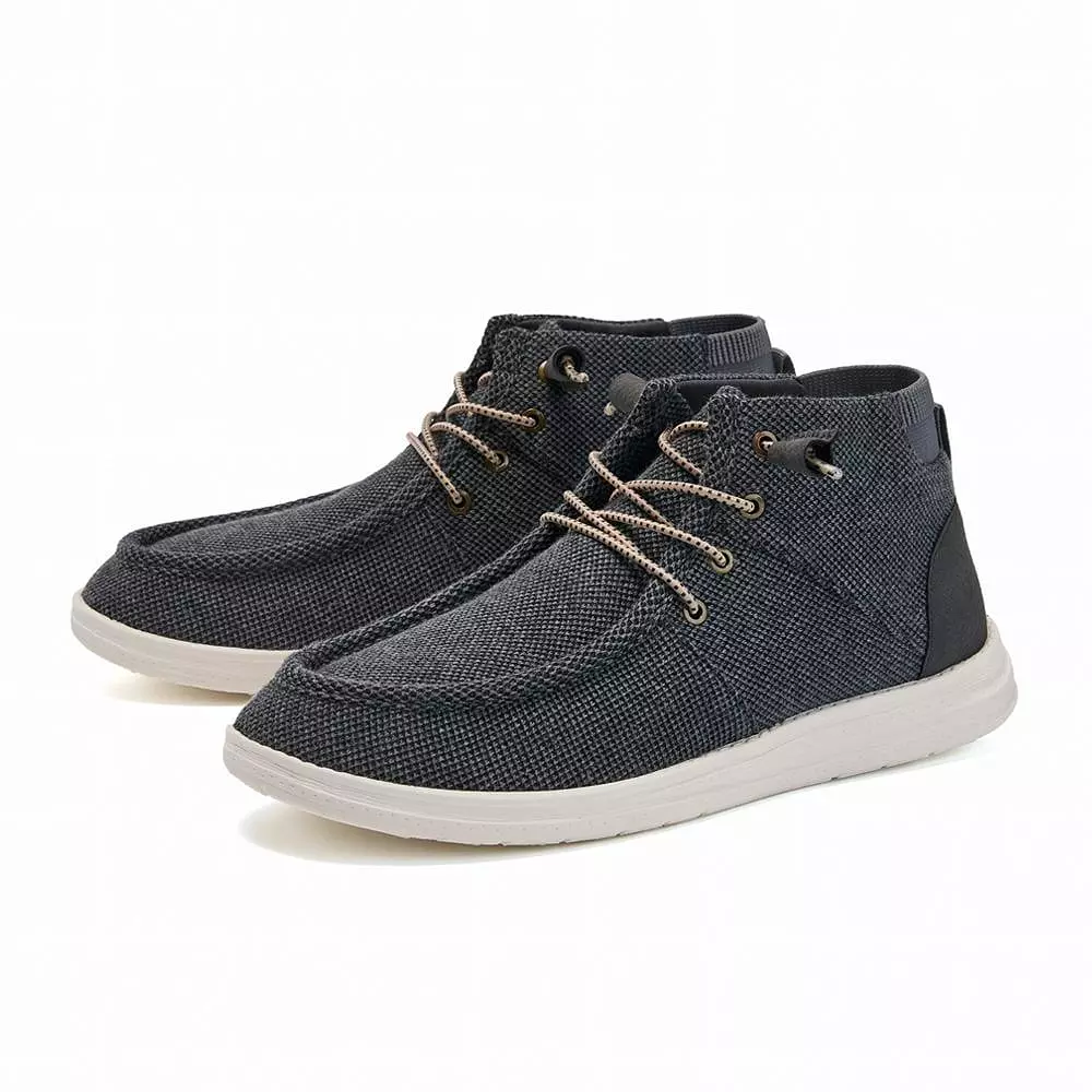 Aleader Men's Urban Fit Mid-Top Knit Chukka Boots