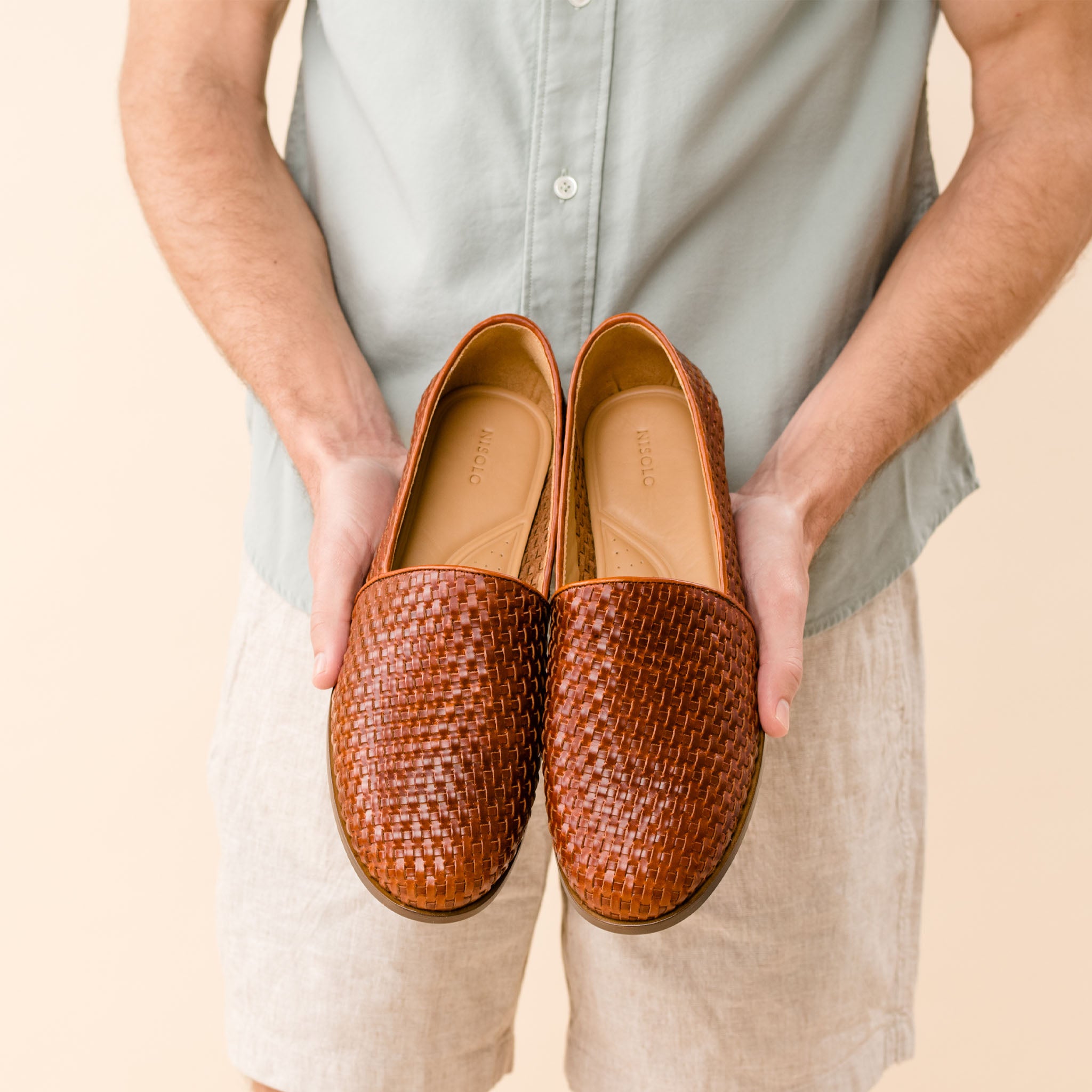 Alejandro Woven Slip-On 2.0 Woven Brandy