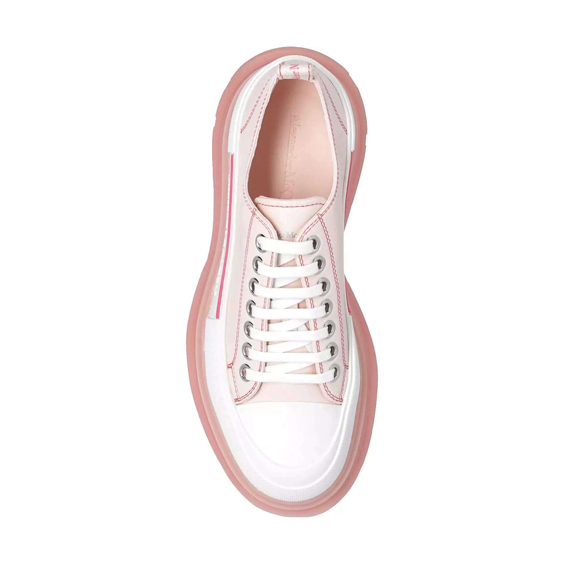 Alexander Mcqueen Sneakers Tread Slik in pelle