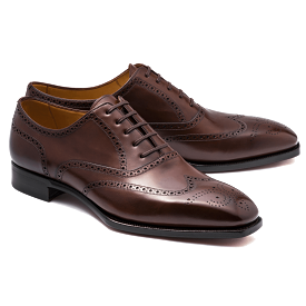 Artista Full Brogue Oxford in Vegano Brown