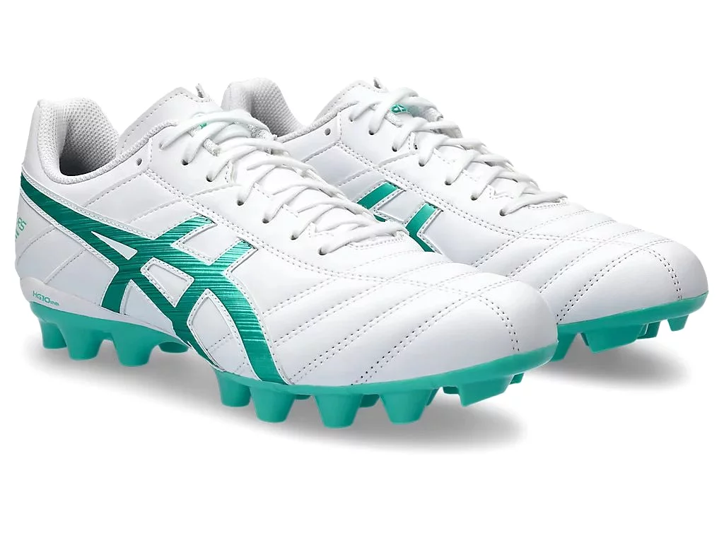 ASICS MEN'S LETHAL SPEED WHITE/GREEN FOOTBALL BOOTS