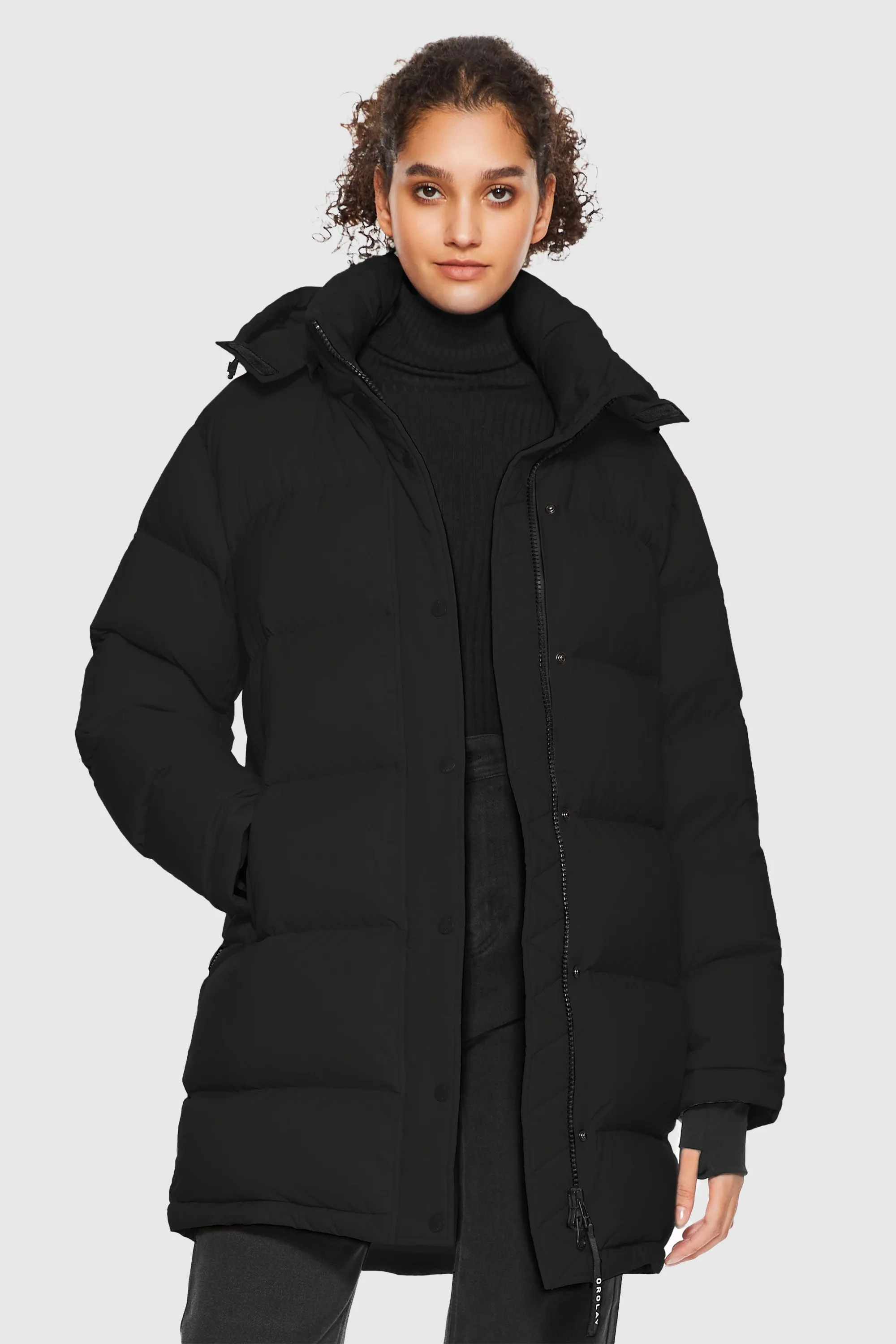 Aurora Detachable Hood Down Puffer