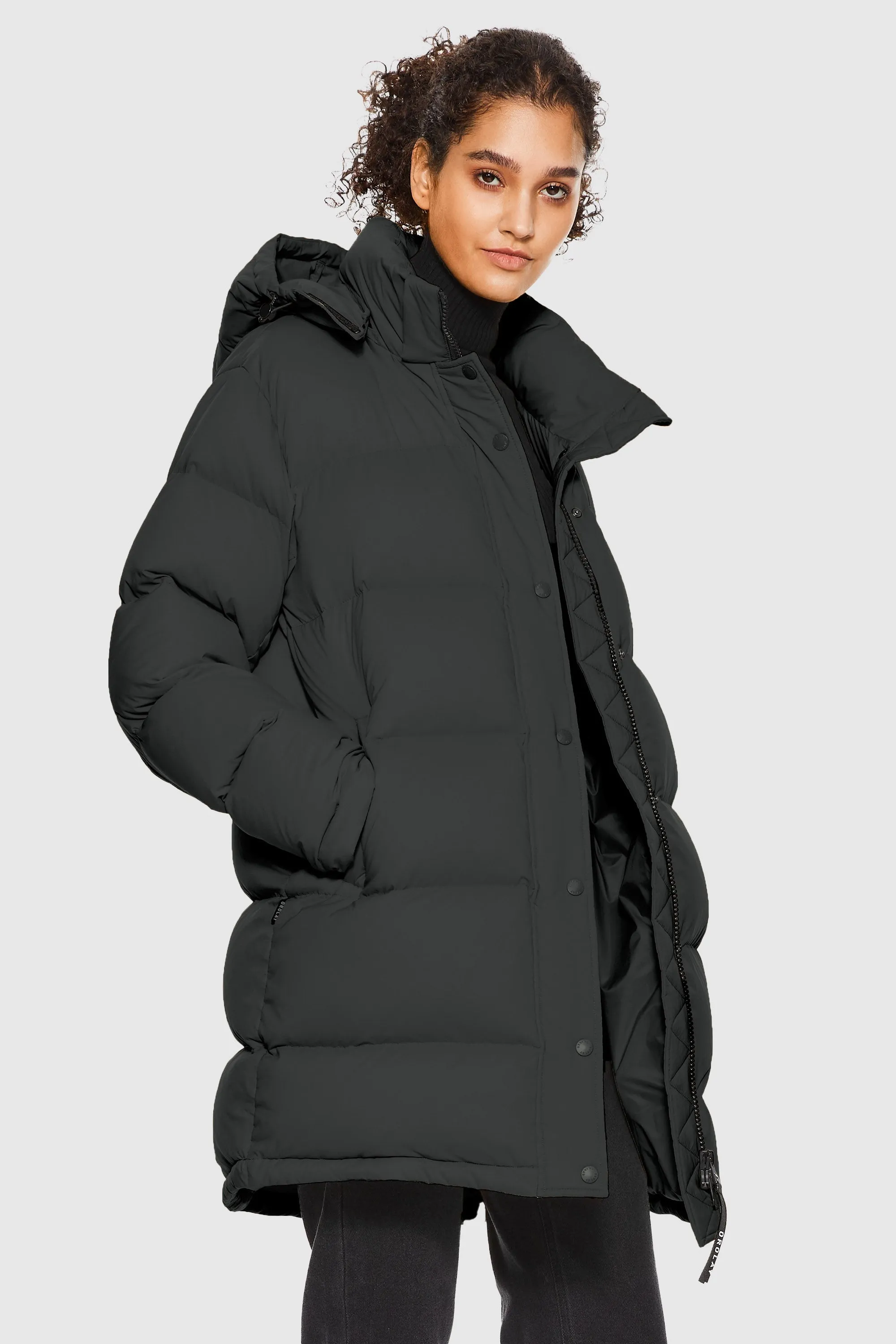 Aurora Detachable Hood Down Puffer