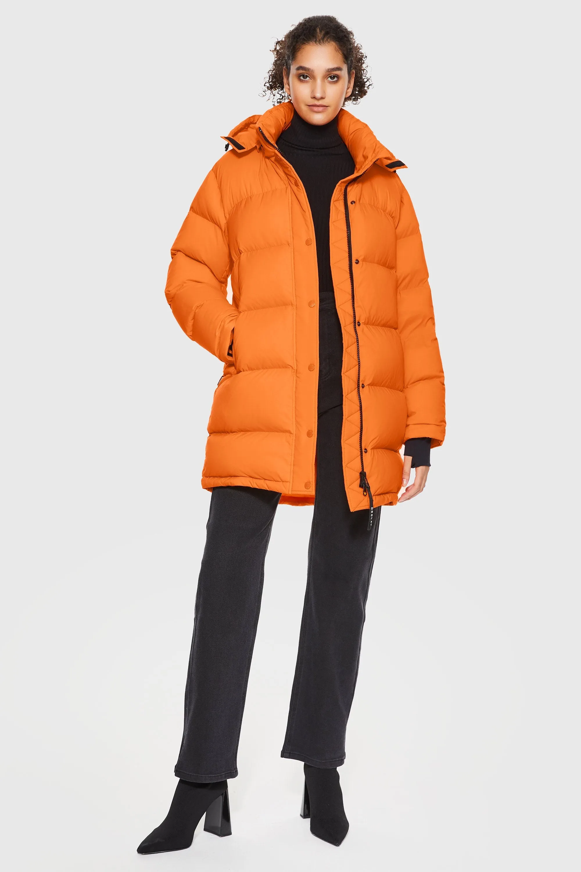 Aurora Detachable Hood Down Puffer