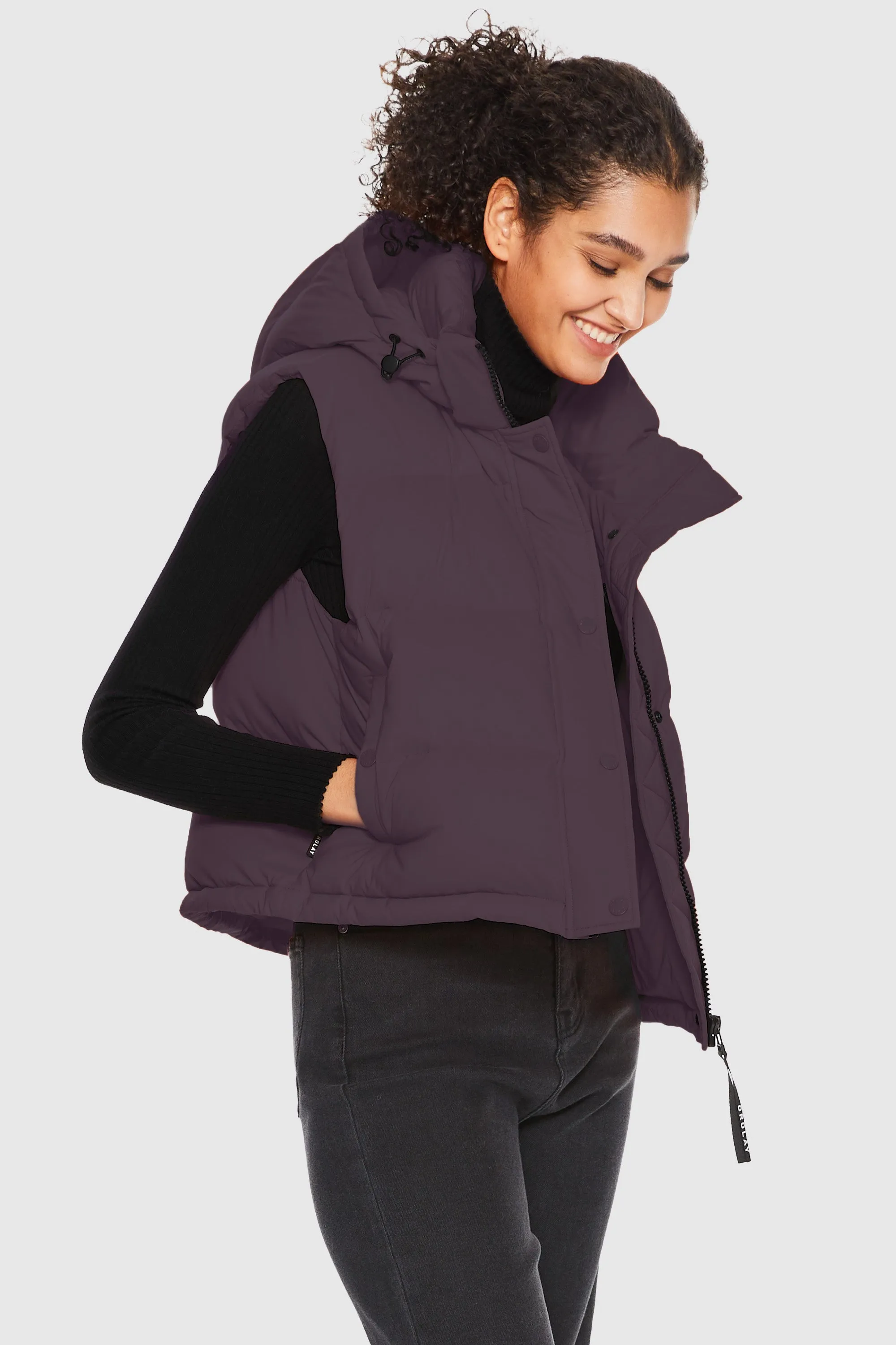 Aurora Hooded Puffer Vest