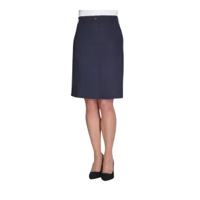 Austin Chino Skirt in Navy