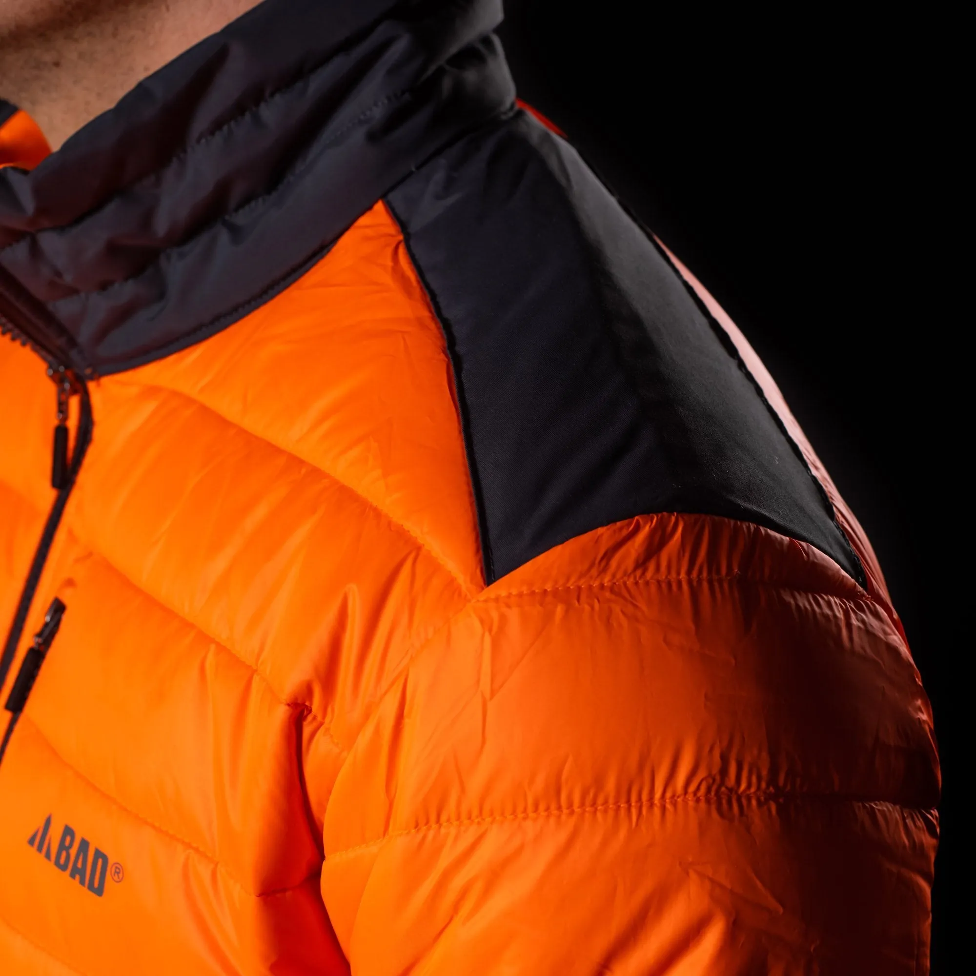 BAD HI-VIS DOWN PUFFER JACKET