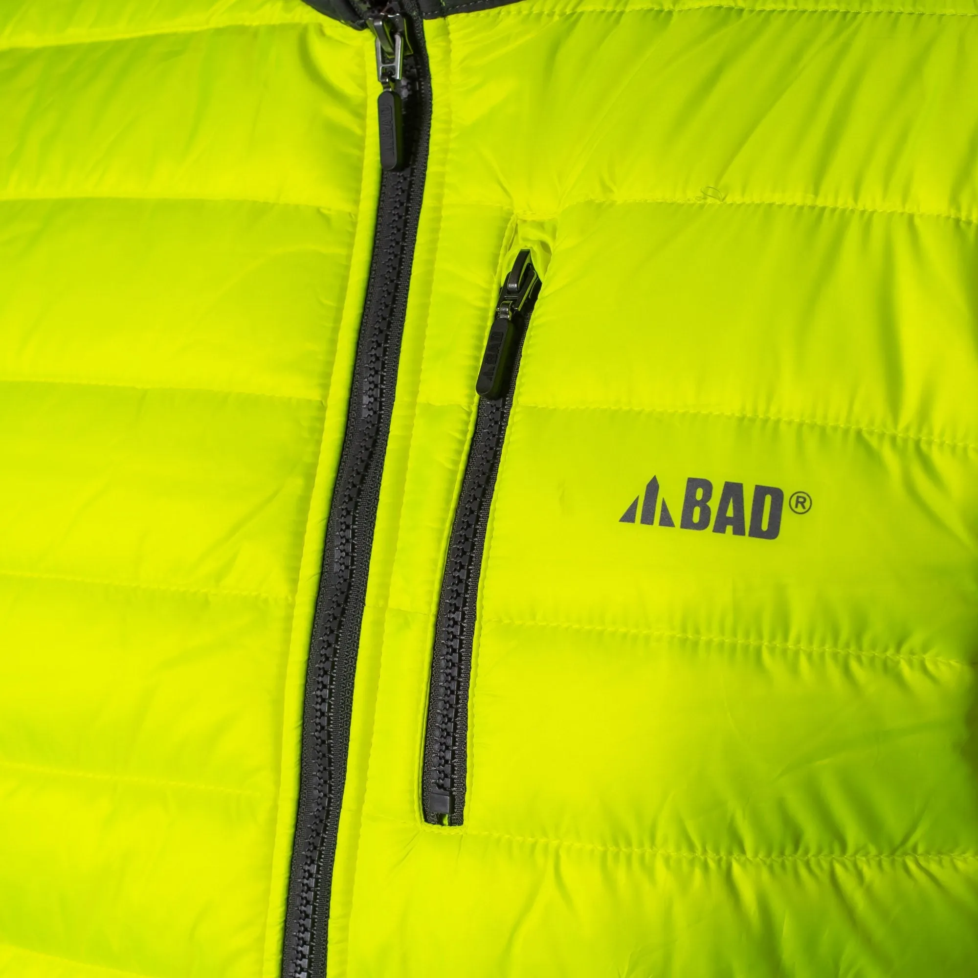 BAD HI-VIS DOWN PUFFER JACKET