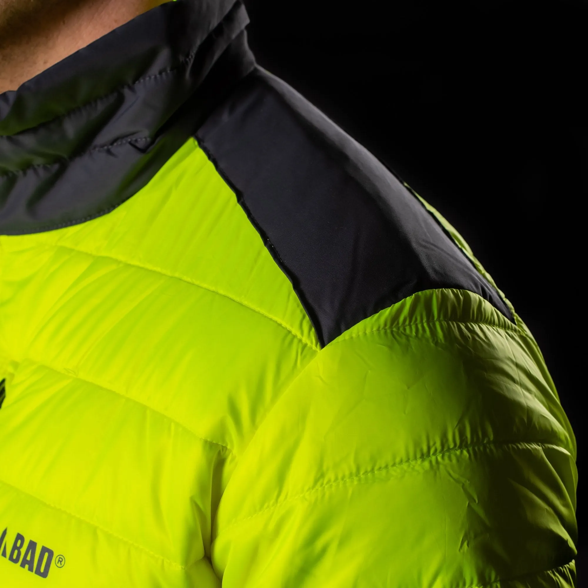 BAD HI-VIS DOWN PUFFER JACKET