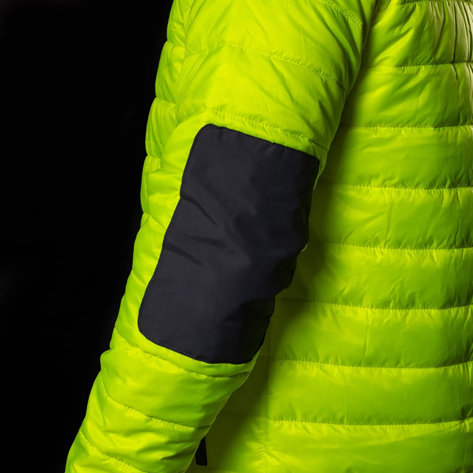 BAD HI-VIS DOWN PUFFER JACKET