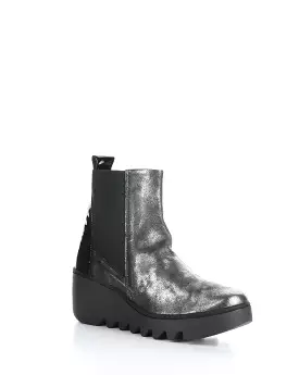 BAGU233FLY 018 SILVER/BLACK Elasticated Boots