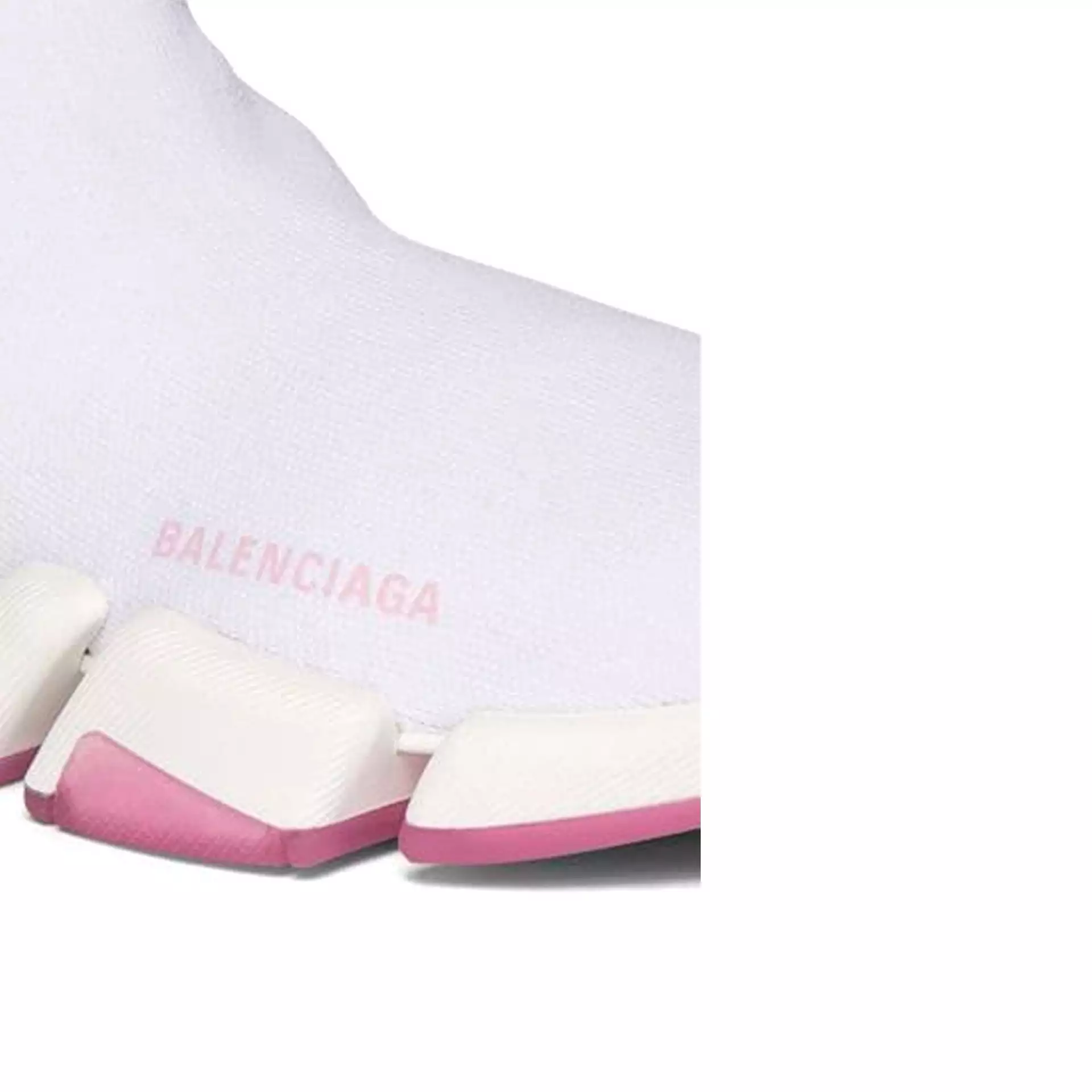 Balenciaga - Sneakers a calzino con logo in tessuto