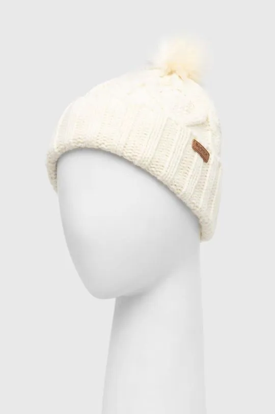 Barbour beanie and scarf beige color