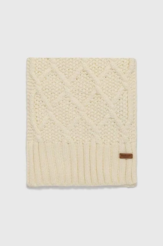 Barbour beanie and scarf beige color