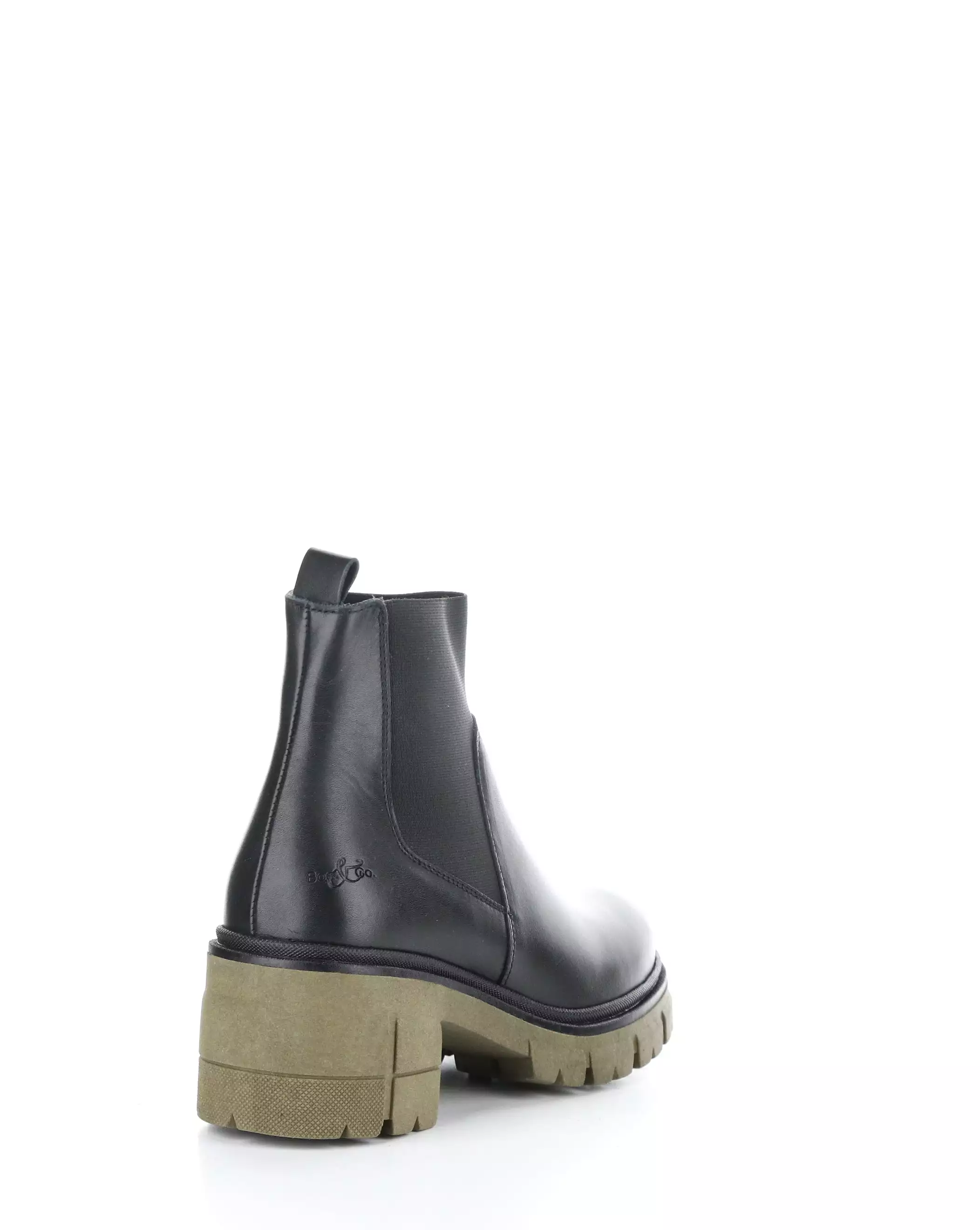 BIANC BLACK/KHAKI Elasticated Boots