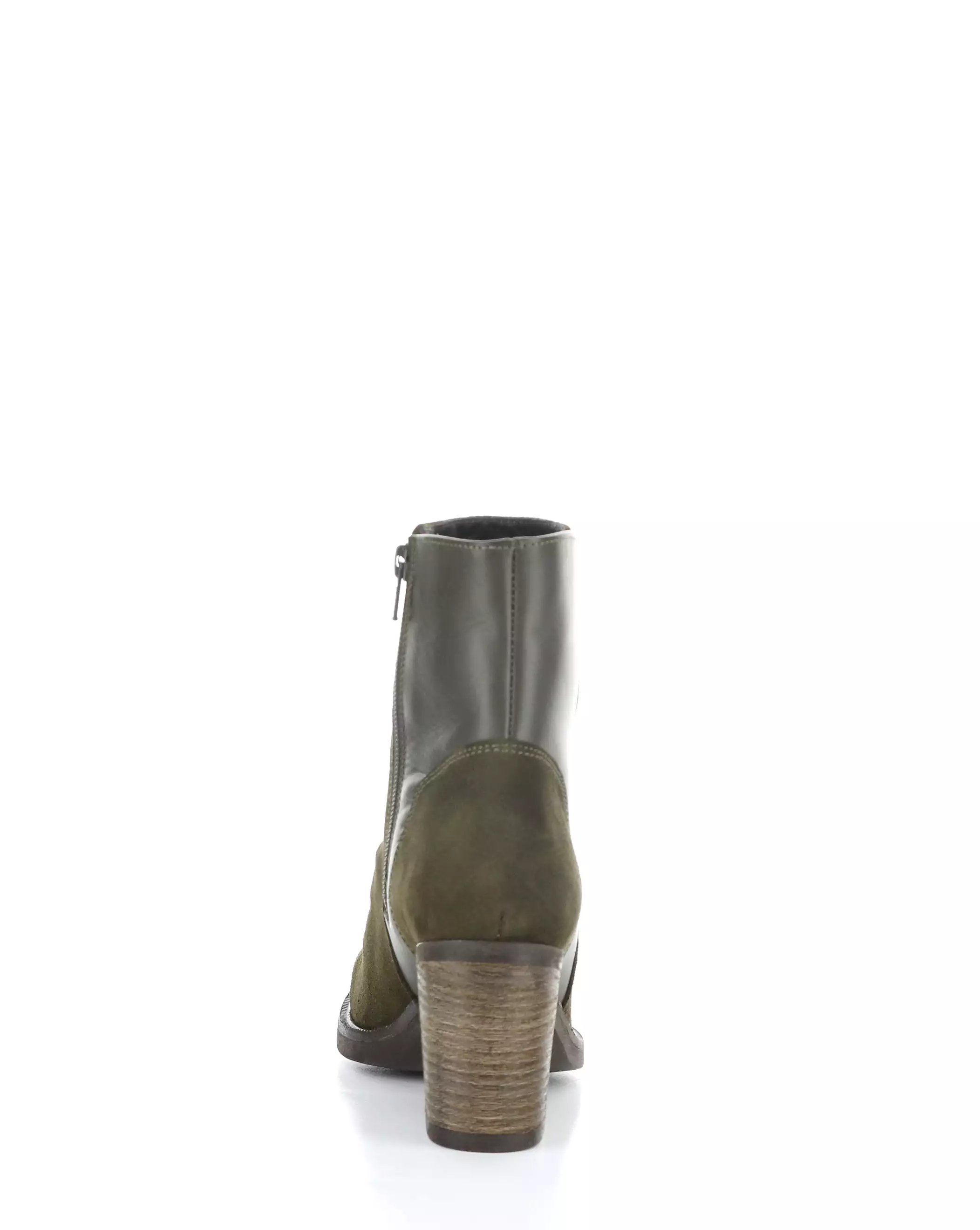 BIBOS OLIVE Round Toe Boots