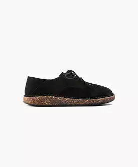 Birkenstock Gary Suede Leather Black Shoes