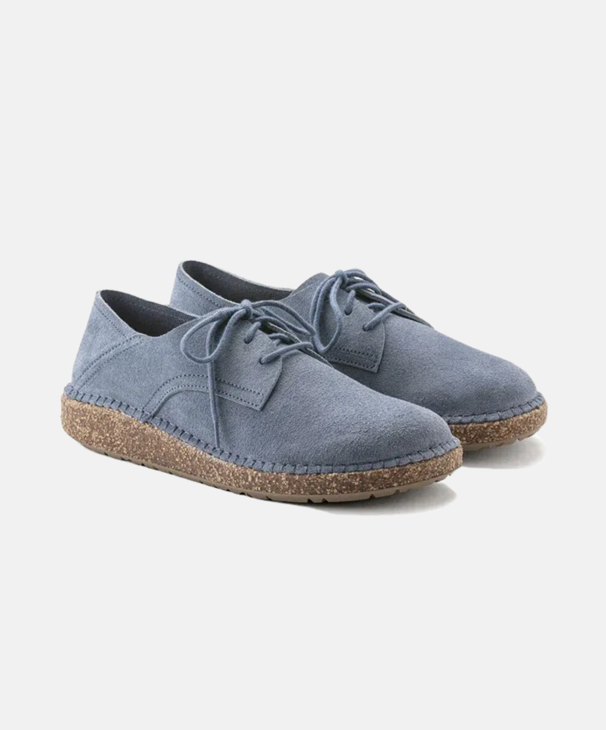 Birkenstock Gary Suede Leather Blue Shoes