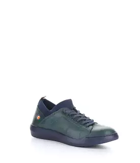 BONN667SOF 014 FORESTGREEN/NAVY Round Toe Shoes