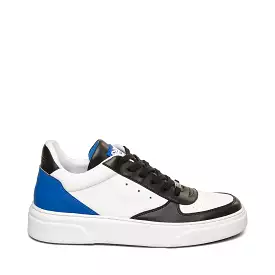 Brent Sneaker WHT/BLK/BLUE