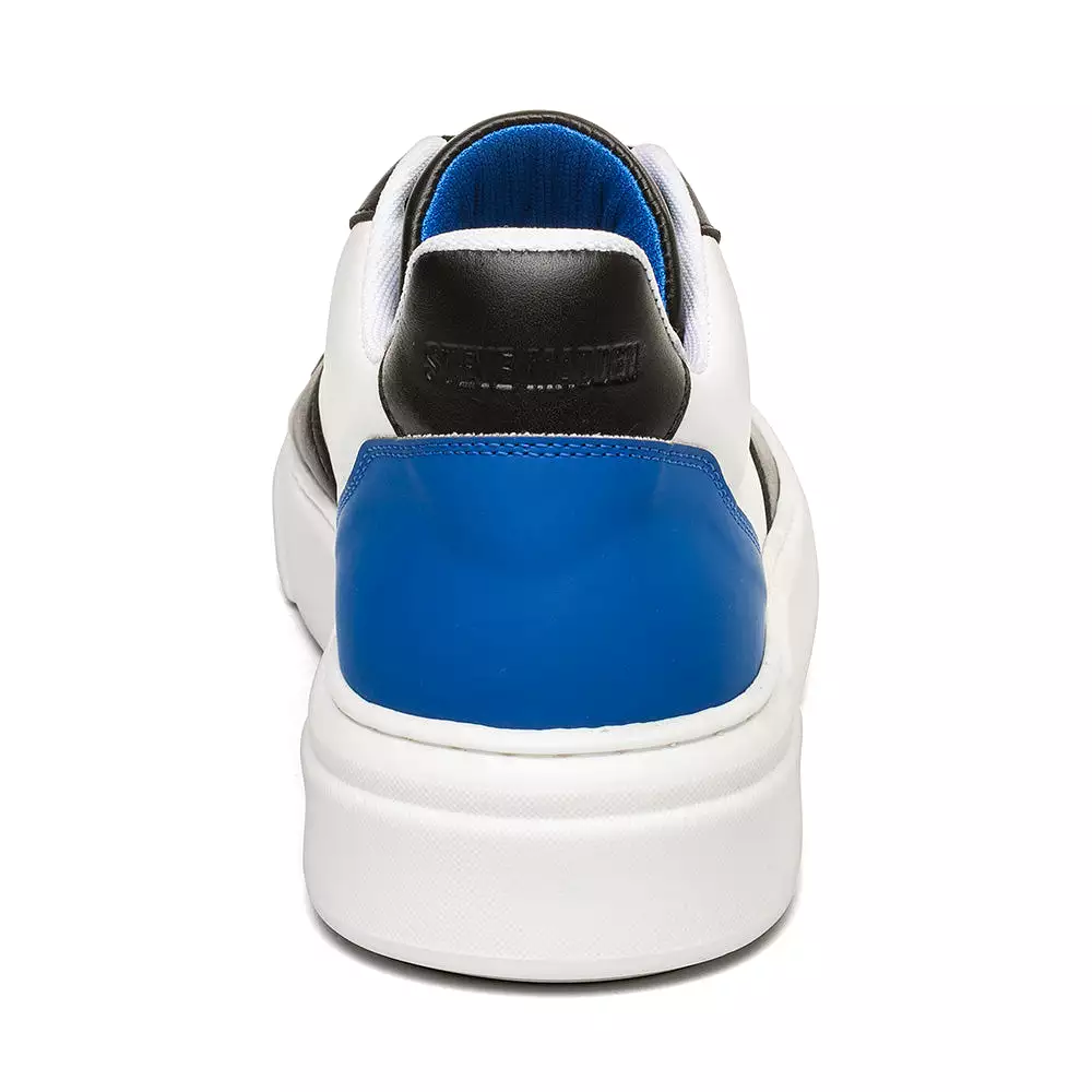 Brent Sneaker WHT/BLK/BLUE