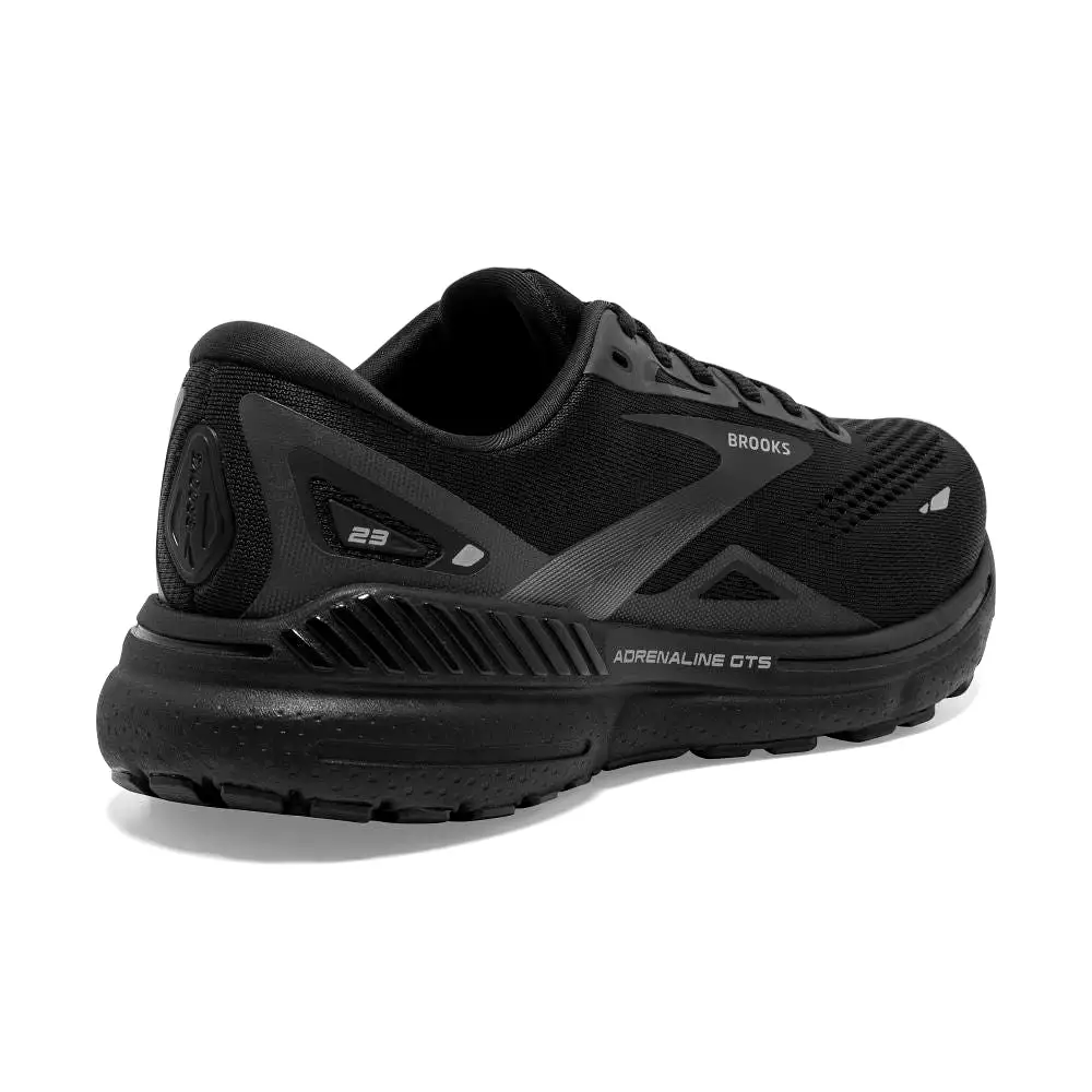 'Brooks' Men's Adrenaline GTS 23 - Black / Black / Ebony