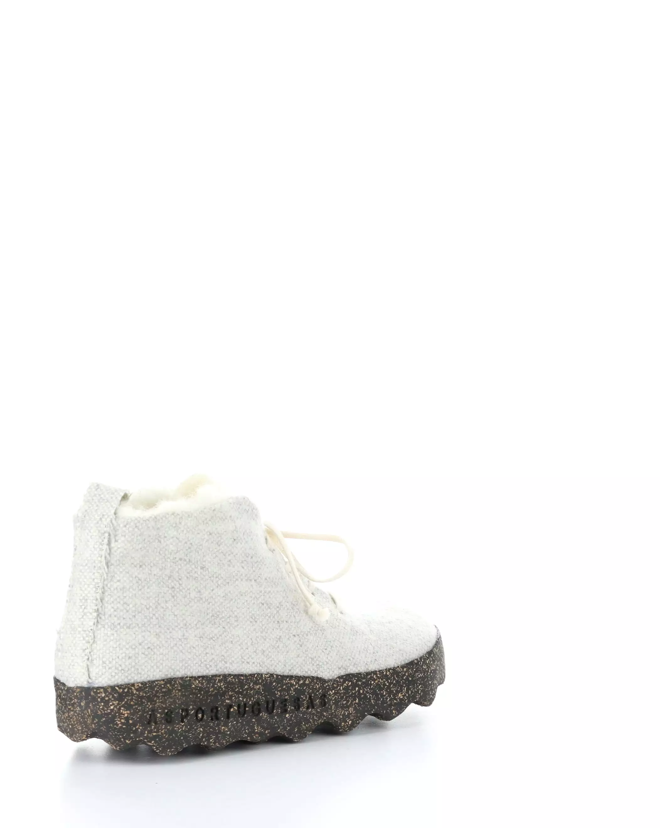 CAKE136ASP White Round Toe Boots