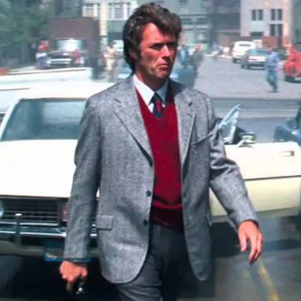 Callahan Harry Dirty Harry Grey Coat