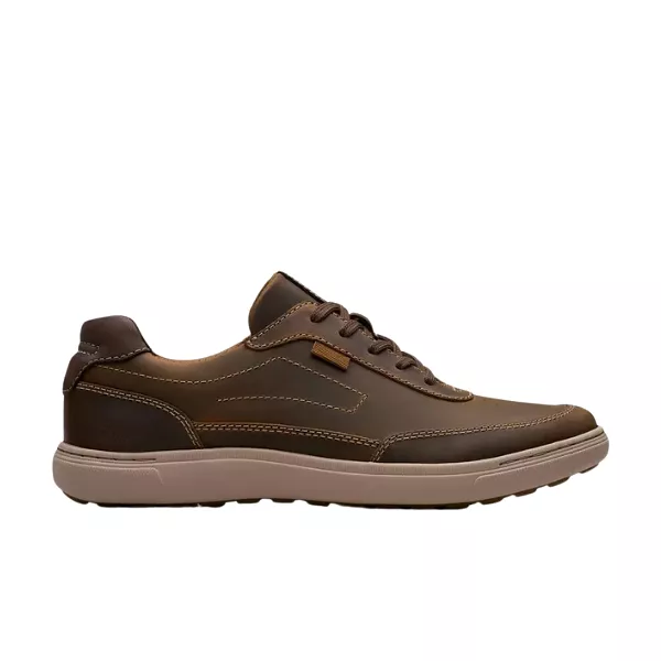 Clarks Men's Mapstone Trail Beeswax Leather Brown