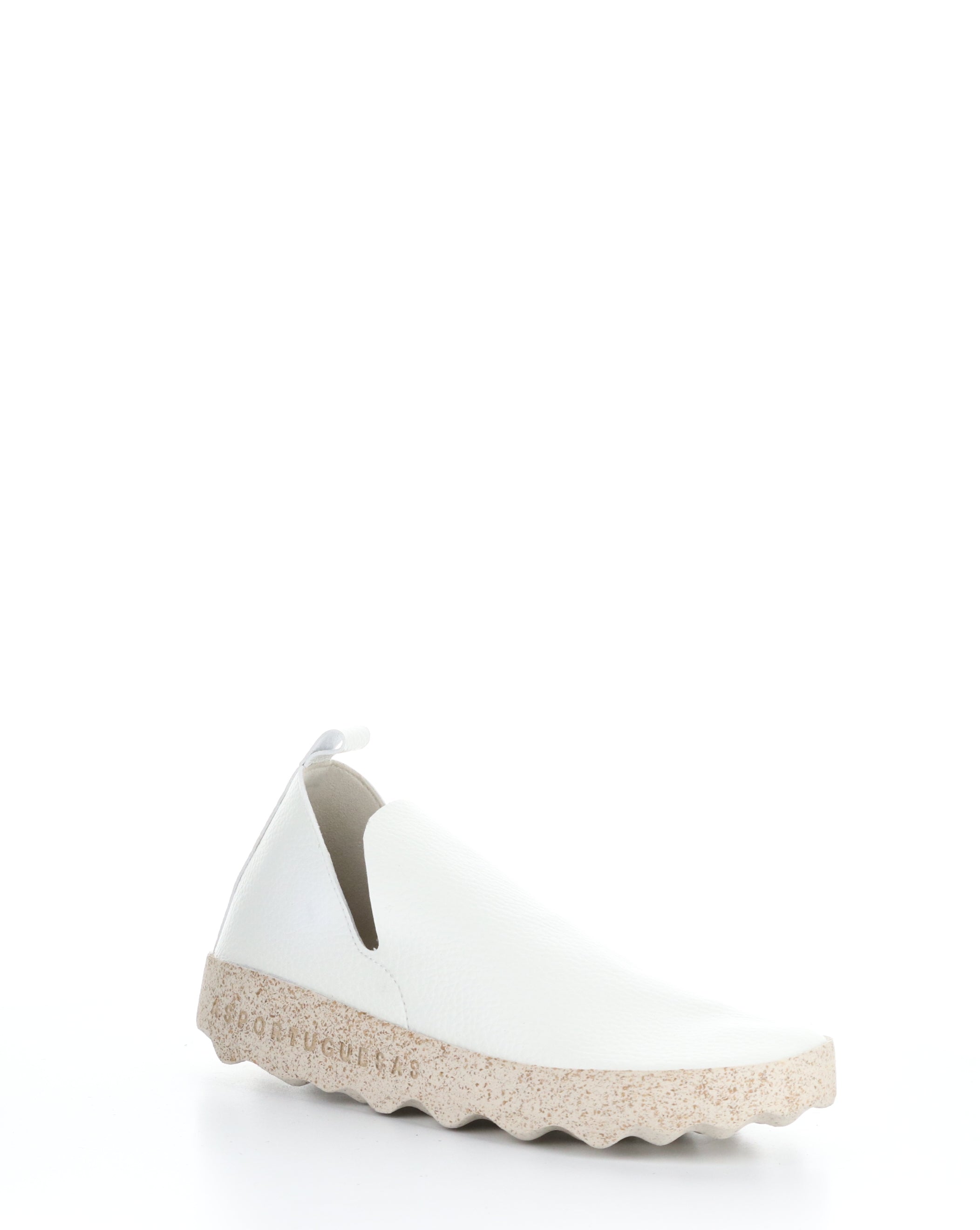 CLOE214ASP White Round Toe Shoes