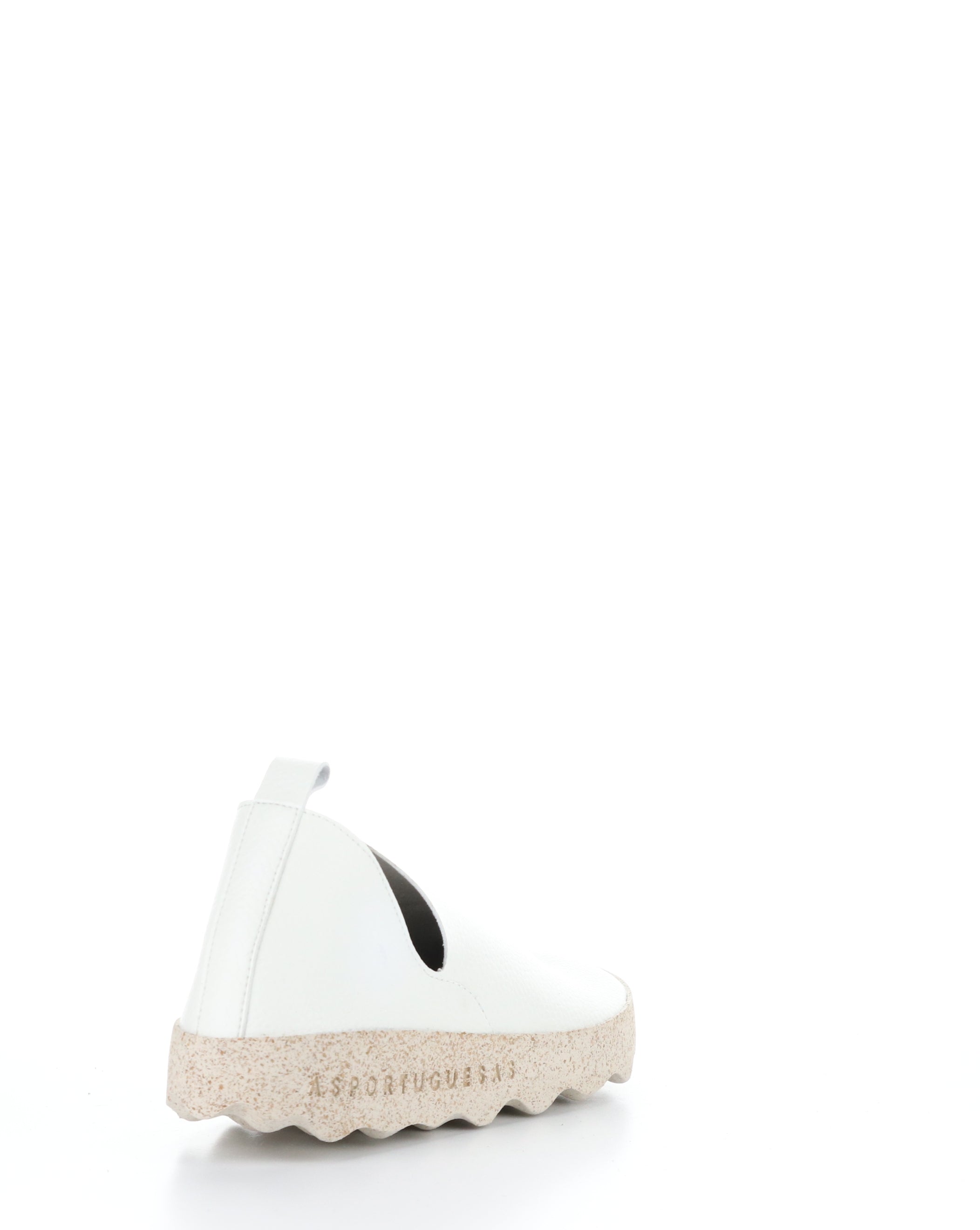 CLOE214ASP White Round Toe Shoes