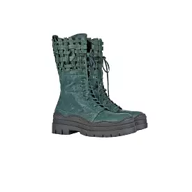 Combat Boot Intreccio Cesta