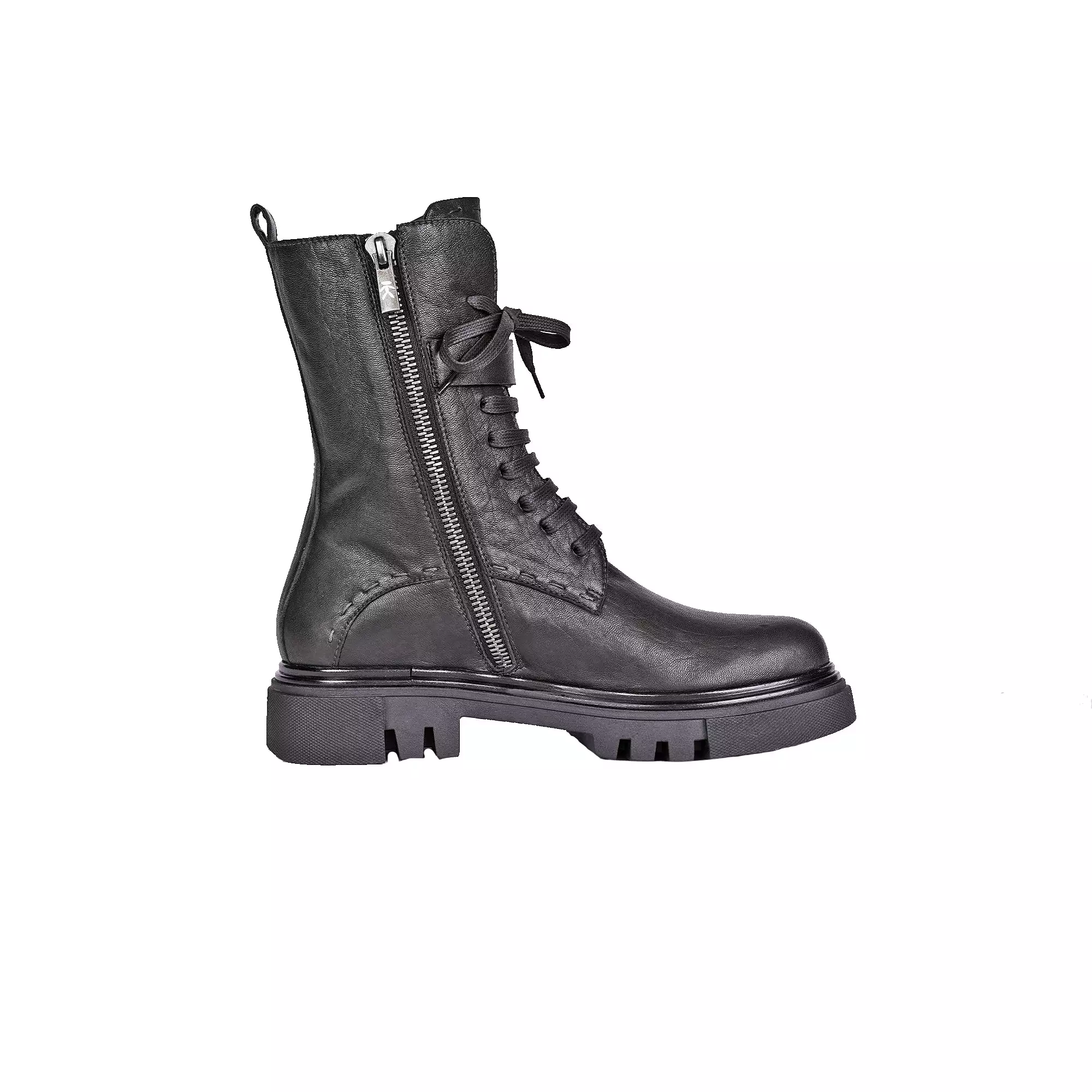 Combat Boot Vegetal Wash Black