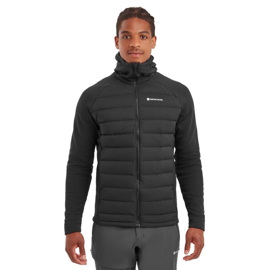 Composite Down Hooded Jacket