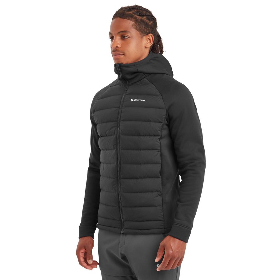 Composite Down Hooded Jacket