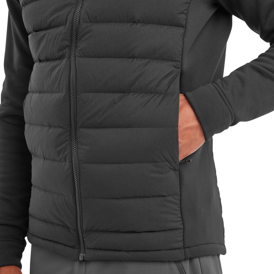 Composite Down Hooded Jacket