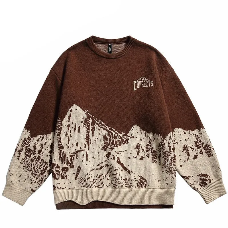 CORRECTS The Glorious Mountain Graphic Sweater