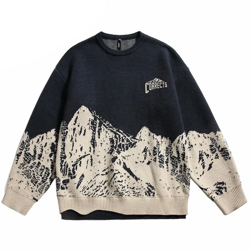 CORRECTS The Glorious Mountain Graphic Sweater