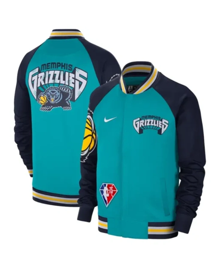 Dan Rolfson Memphis Grizzlies Bomber Jacket - William Jacket