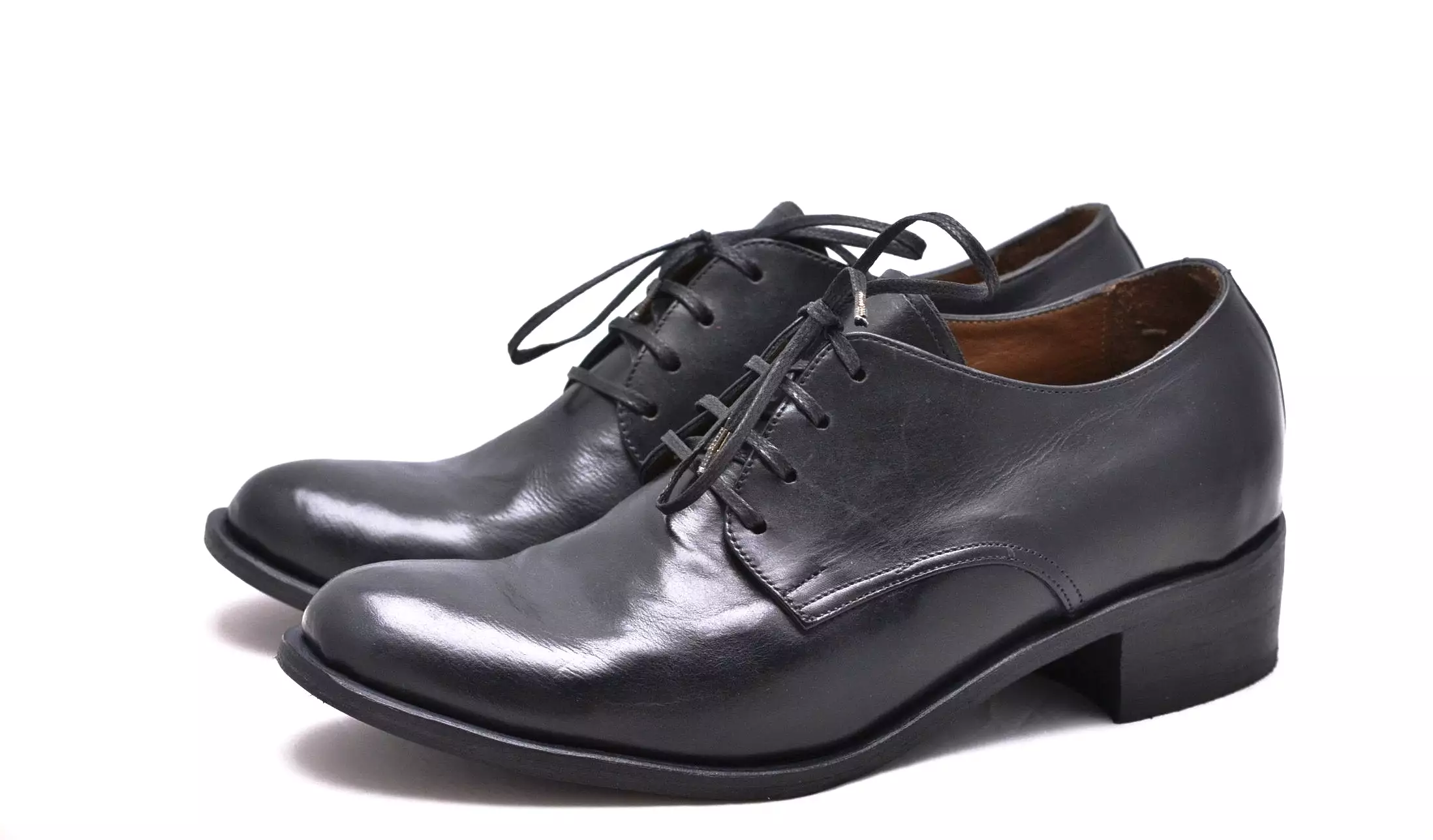 Derby Shoe | Black | Calf