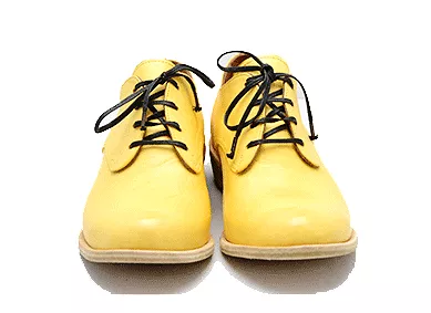 Derby Shoe | Yellow | Cordovan