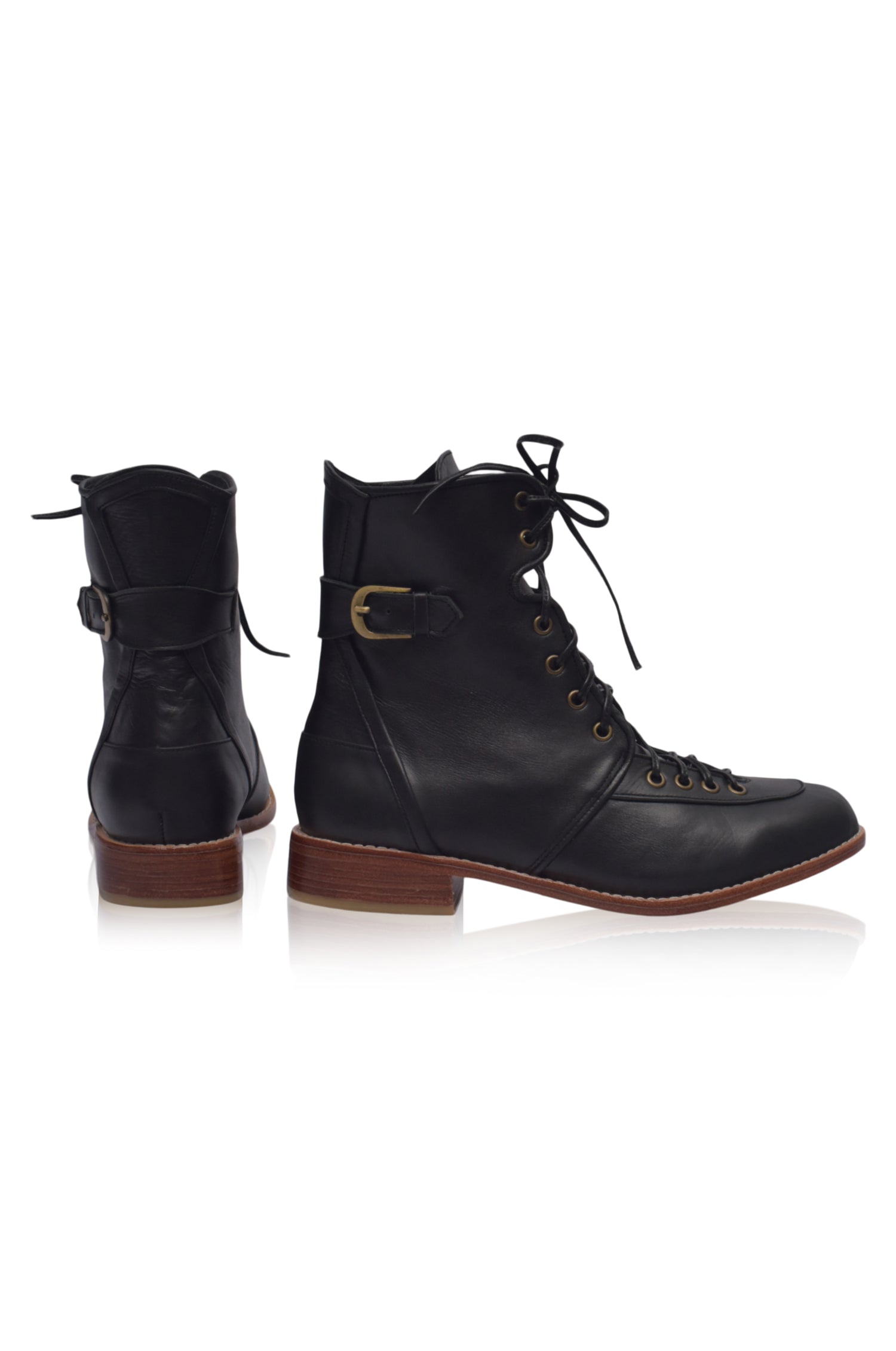 Desert Seeker Combat Leather Boots