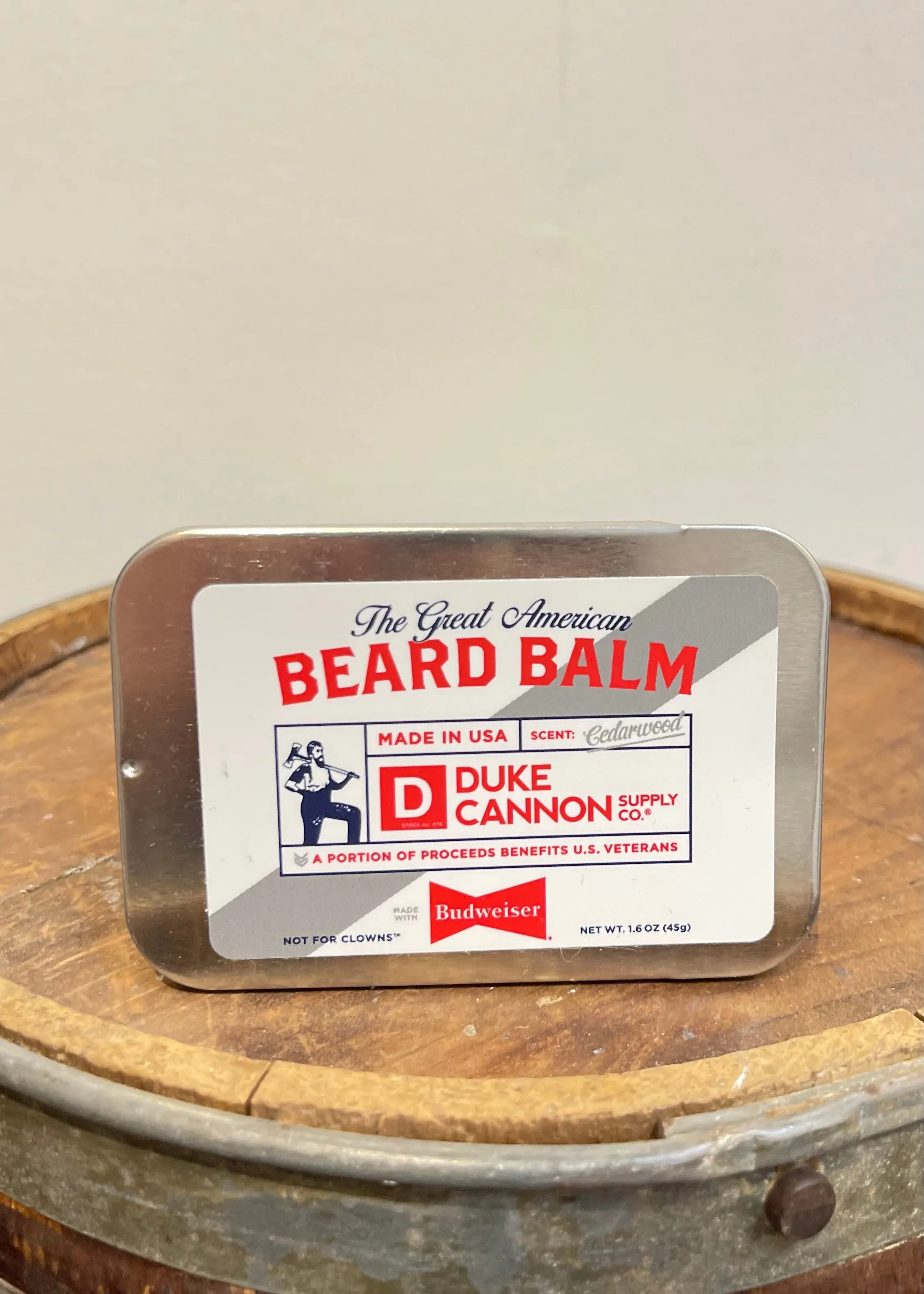 Duke Cannon Budweiser Beard Balm