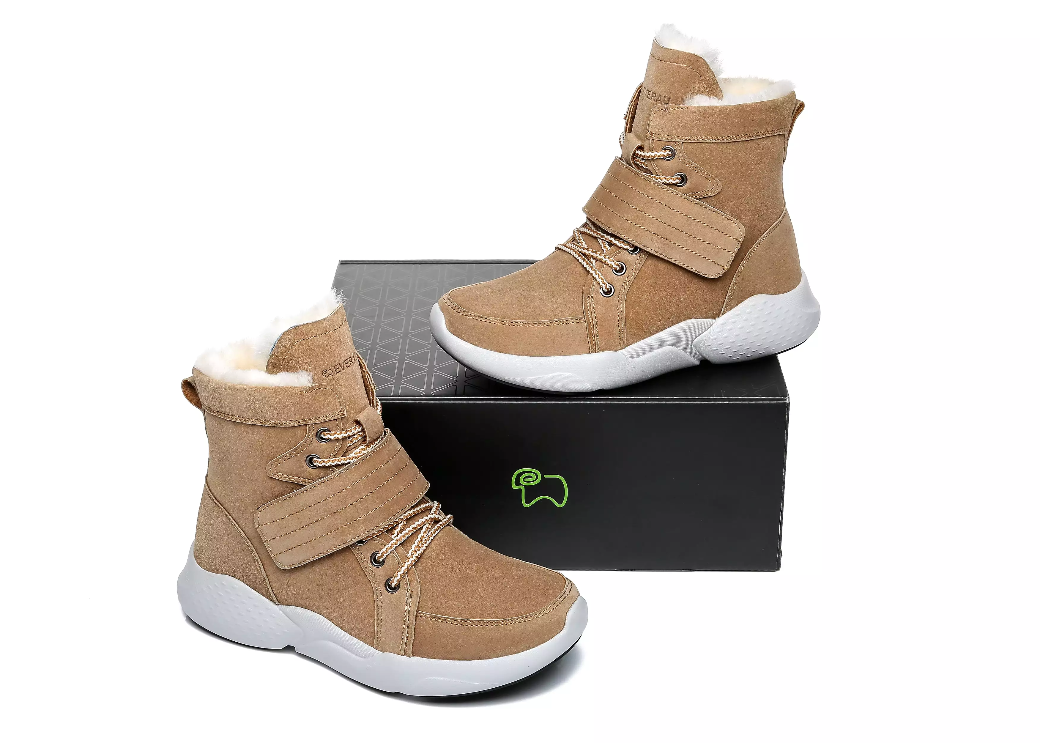 EVERAU Ankle Chunky Sneakers Women City Walker