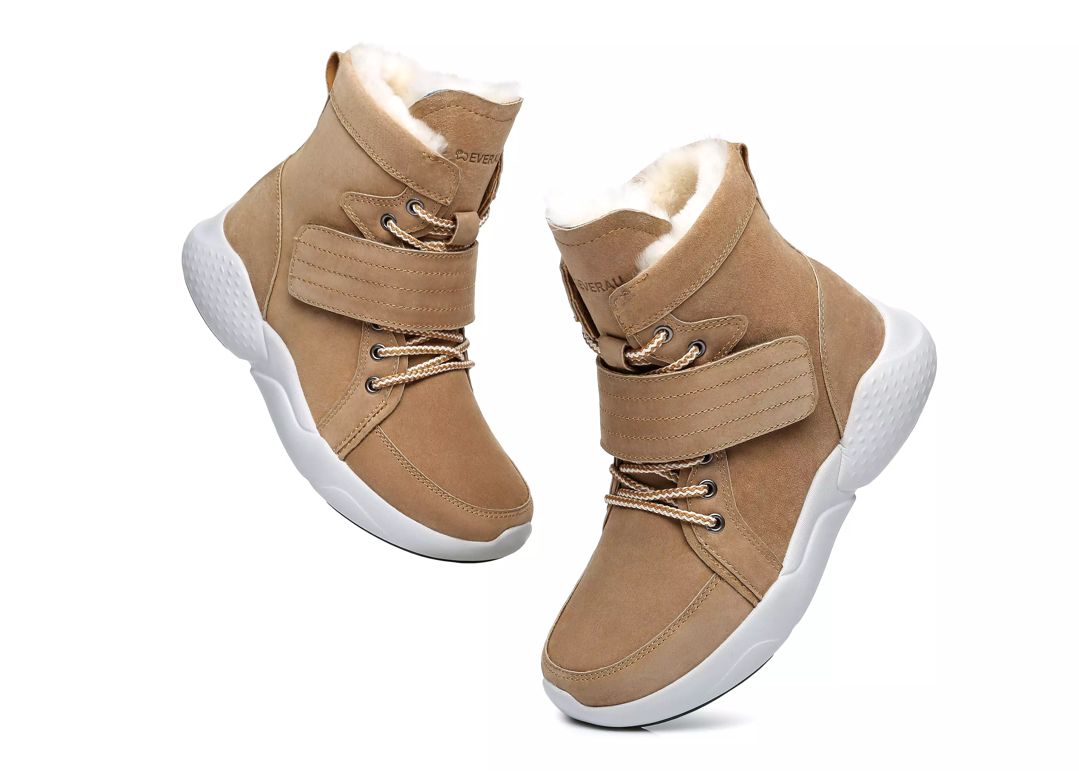 EVERAU Ankle Chunky Sneakers Women City Walker